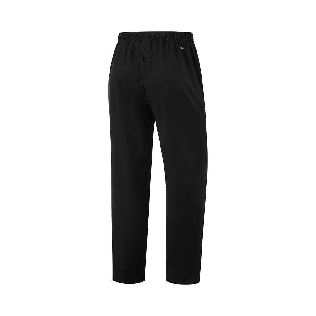 Li Ning Table Tennis Series Cool Straight-Leg Woven Knitted Sports Pants Unisex Pants Black AYKV147-1