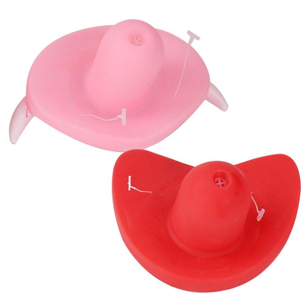 Funny Sound Squeaky Prank Chew Toys Devil's Lip Soother Dummy Pacifier Dog Toys Dog Pacifier