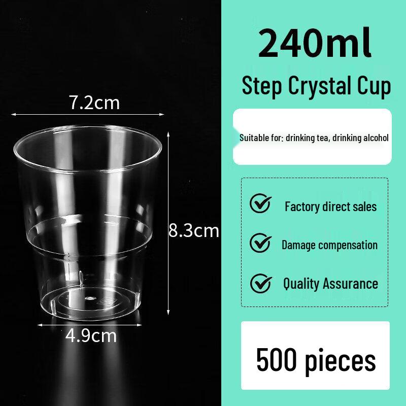 Premium Disposable Thickened Plastic Cups