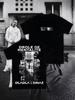 Rapper Djadja & Dinaz Album Graphic T Shirts Men's Vintage Gothic DROLE DE MENTALITE Shirt Hip