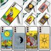 Tarot Card Astrology Sun Moon Lover Phone Case For Samsung Galaxy S25 Ultra S24 Ultra S9 S10 S20 S21 S22 S23 Plus S24 FE Cover