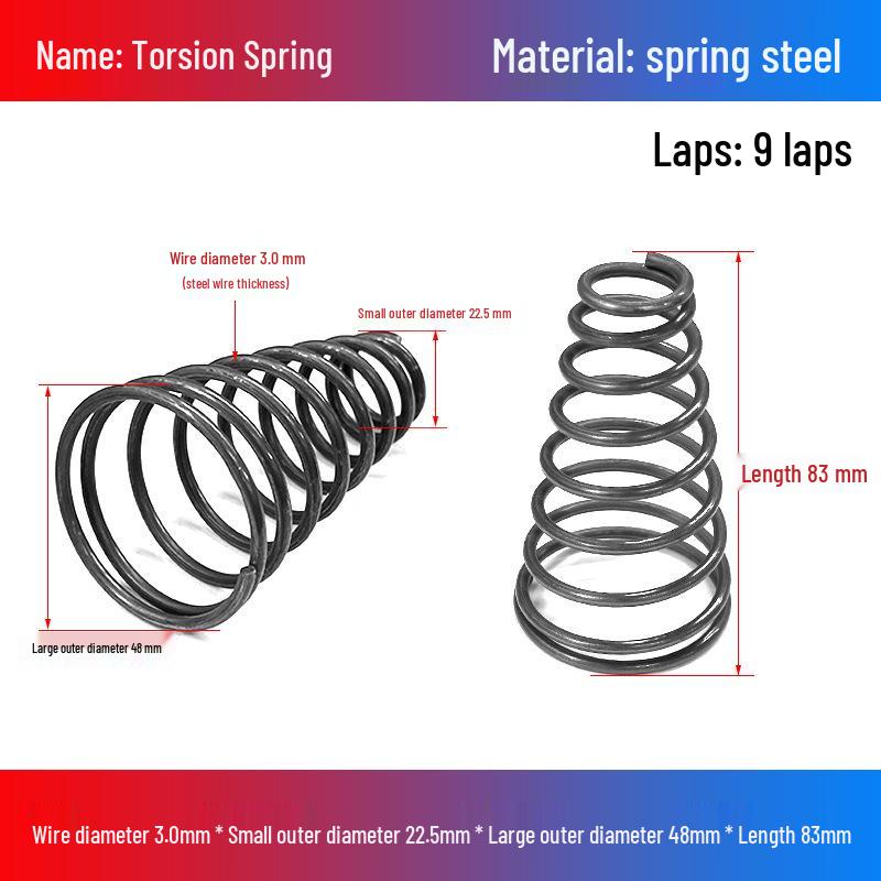 Stainless Steel Pagoda-Shaped Trapezoidal Compression Spring for Battery