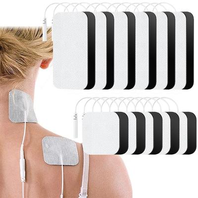 TENS EMS Elektroden Pads Physiotherapie Zubehör Vlies Selbstklebende Ersatzpflaster für EMS Elektrisches Massagegerät
