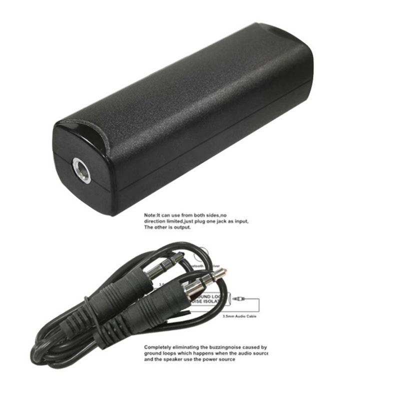 

ABNR 3.5Mm Noise Filter For Car Home Audio Equipment For Reducing Ground Looping Noise Auditory Isolator чорний