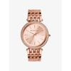 Darci Pavé Rose Gold-Tone Watch MK3192