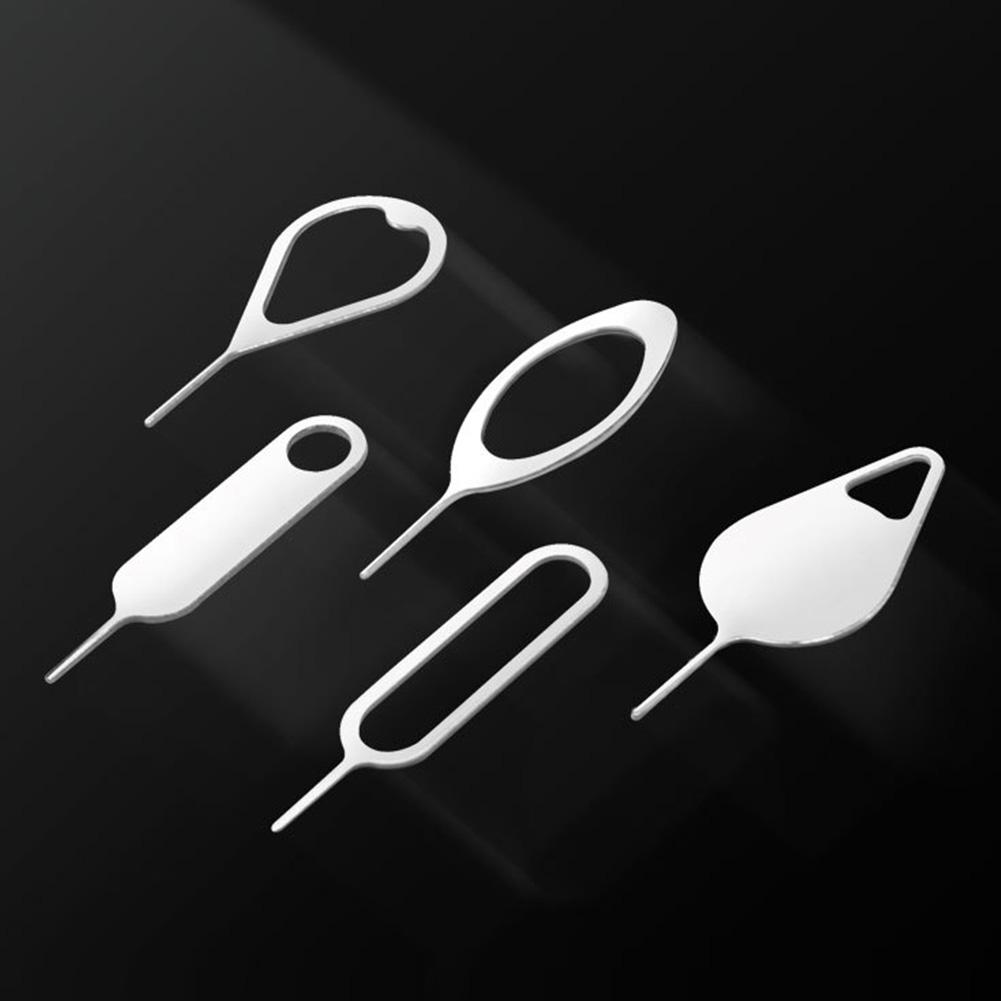 Ago Estrazione SIM Con Custodia Silicone - Tool Rimozione Carte Telefono, Anti-Smarrimento 2 In 1