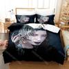 3D Print Ghostemane Band Bedding Set Single Twin Full Queen King Size Bed Set Adult Kid Bedroom Duvetcover Sets Anime Bed