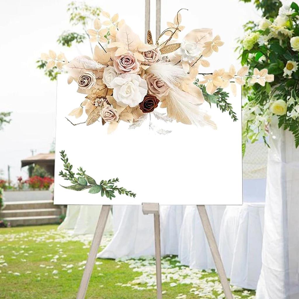 Artificial Flower Arrangement for Front Door, Event Garland