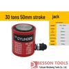 Ultra-thin Hydraulic Jack with Split Cylinder: Short, Long, or Extended Types – 10T, 20T, 30T, 50T, 100T, 200T