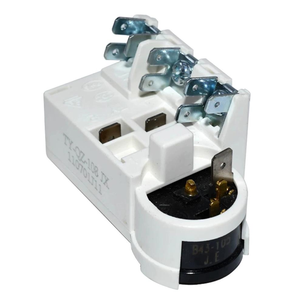 TY-QZ-108 PTC starter for Haier refrigerator compressors with integrated overload relay functionality for system safety