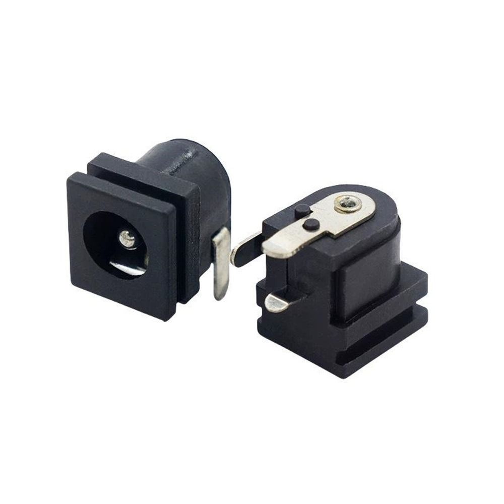 10Pcs Black Female DC Power Jack DC062 Connector  for Electronic Devices