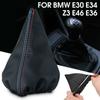 Gear Shift Knob Boot Gear Lever Gaiter Cover PU Leather for BMW E30 E34 Z3 E46 E36