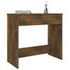 VidaXL Bureau Chêne fumé 80x40x75 cm Bois d'ingénierie 815474