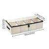 Under The Bed Storage Large Adjustable Compartment Under The Bed Storage Bins For Closet Bedroom Living Room Home Apartment