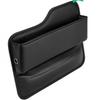Car Center Console Side Seat Filler Organizer Storage Box Black Auto Accessories