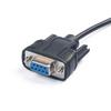 DB9 9Pin Female To 3.5mm Male Plug Serial Cable RS232 To 1/8Inch Conversion Cord for Music Devices 180cm/70.87inch
