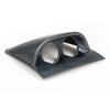 2'' 52Mm Carbon Fiber Look Dual Hole Dashboard Gauge Dash Pod Mount Holder