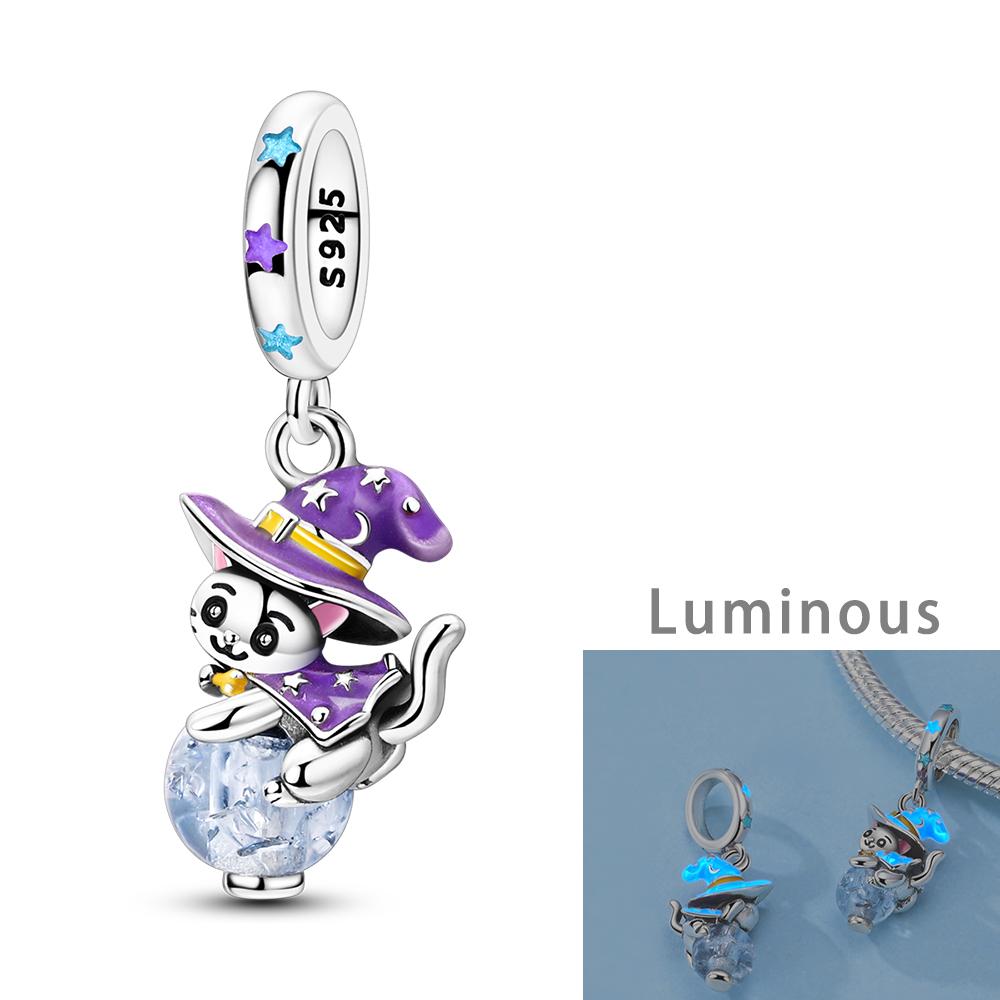 Copper Charms Angel Cross Butterfly Elves Pendants Beads Fit Original Bracelet Charm Diy Jewelry Gift For Woman