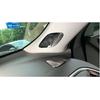 A Post Speaker Sticker Cover Trim 2* For Chevrolet Malibu 2016-2021 Steel Gloss