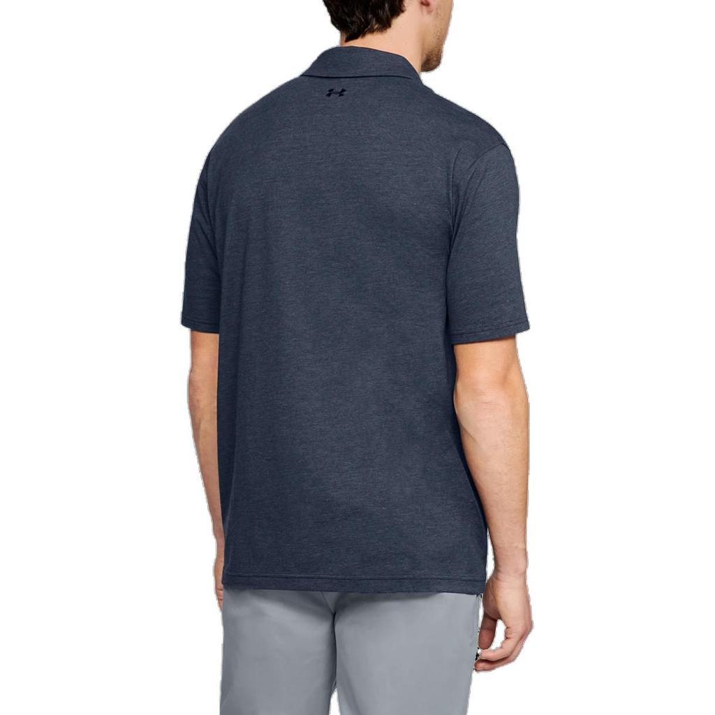 Under Armour Polo Shirts Men's Blue Polo Collar Moderate Straight Fit 1321111-408