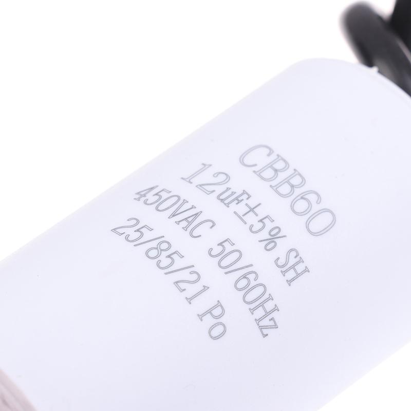 1Pc Cbb60 Motor Run Capacitors 450Vac Electric Replacement Starting Capacitor 5% For Washing Machine 450V 4Uf-100Uf