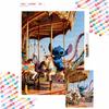 5D Diamond Painting Kit Stitch Carousel Home or Office Home Decor Art Diamond Painting Kit