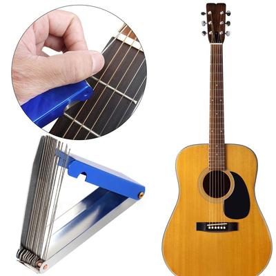 Filing Guitar Nut Files Set Luthier Repair Tool Slotting File Kits Fret Crowning Slot Grinder