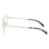 MICHAEL KORS Original design metal square optical glasses women's gold