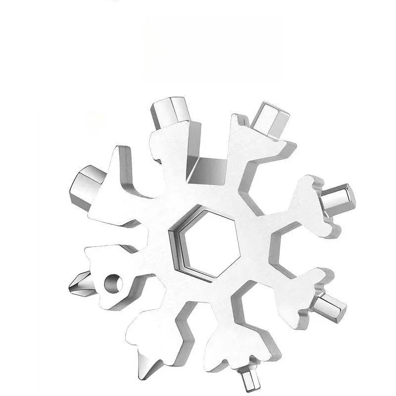 Снежинка Гаечный ключ Многофункциональный Инструмент Мини Шестигранный Восьмигранный Отвертка Удобный Универсальный Инструмент