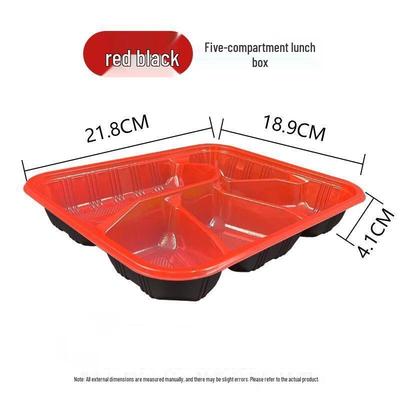 Boîte repas jetable multi-compartiments JingJingRS
