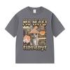 Ni Hao Fine Shyt Funny Cat Graphic T Shirt Men Women Vintage Harajuku Fashion T-shirt Summer 100% Cotton Oversized Tshirts Tops