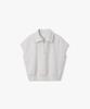 Bobeu Half Zip Jersey T-Shirt_Light Gray 7156240007
