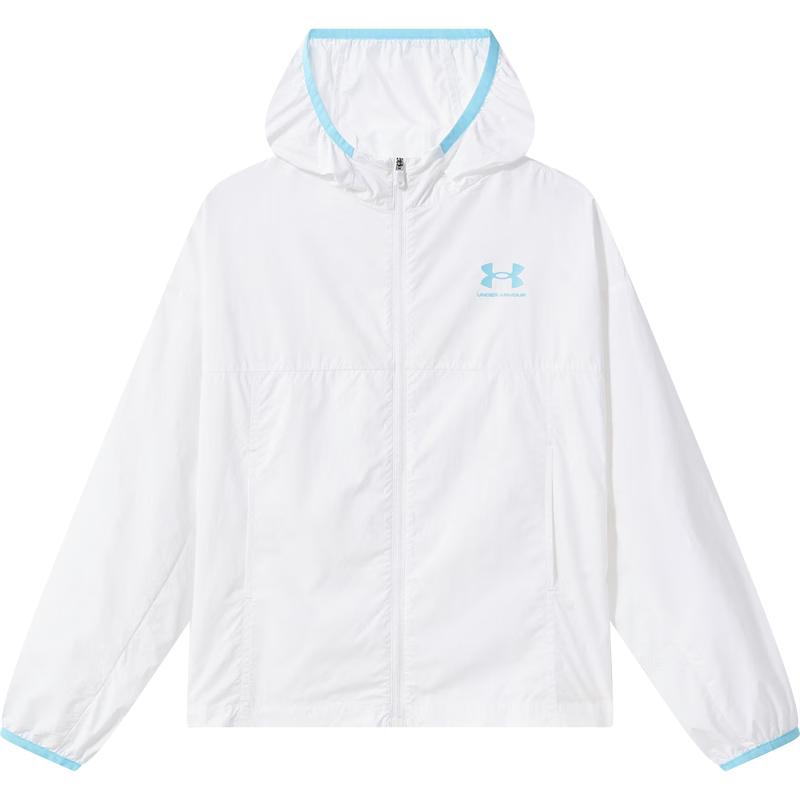 Under Armour Girls  Lightweight Woven Jacket YS