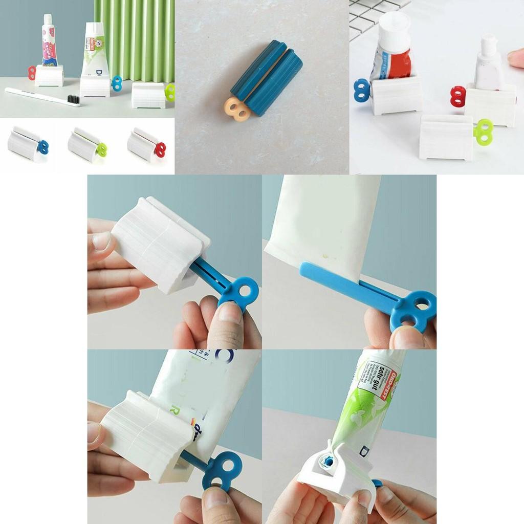 Household Toothpaste Squeezer Tool With Clamp For Easy Oral Hygiene Management