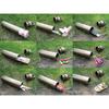 60ml Outdoor Kapsel Verschlussflasche Tragbare Aluminiumlegierung Überleben Pillendose Versiegelte Wasserdichte Box Behälter Etui Batteriehalter