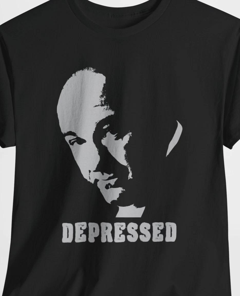 Tony Soprano Depressed Depression The Sopranos HBO tv Series Show Fans Tee Shirt S