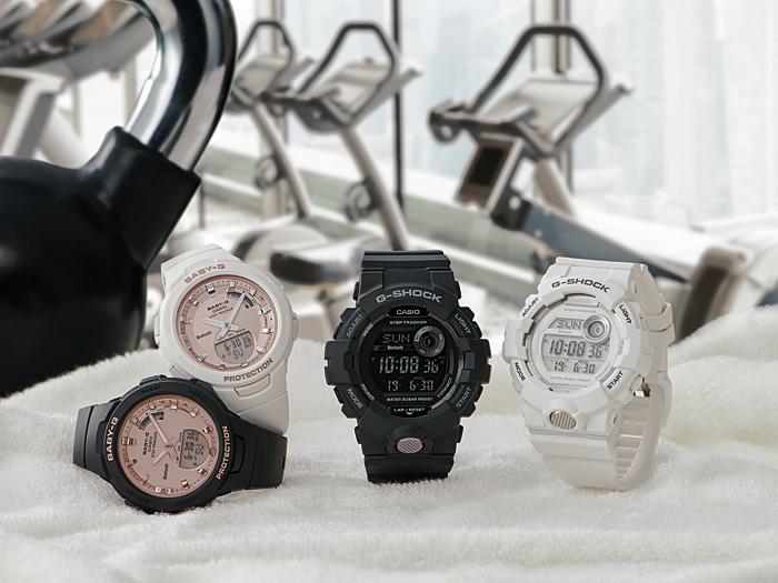 Casio Men's Resin 100M Water Resistant Digital Shock Resistant Quartz Watch BSA-B100MF-1A
