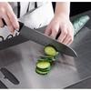304 Stainless Steel Panel and Chopping Board Kitchen Household Thickened Double Sided Cutting Board Block Kneading Dough Board