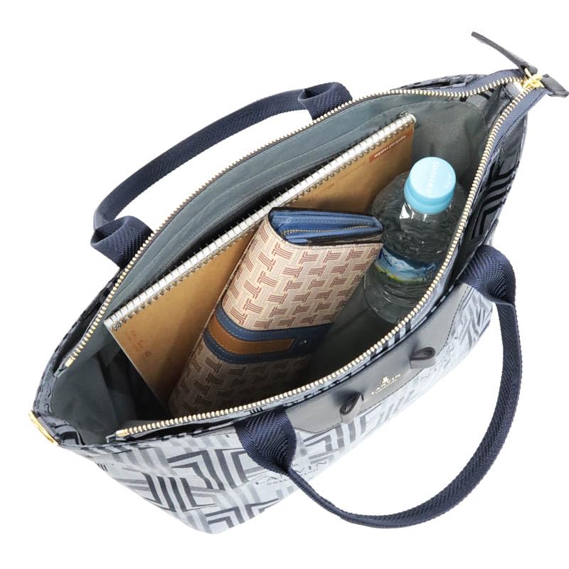 LANVIN COLLECTION Saint Mar Navy 2-Way Handbag, Claire, 61-6911, Women's,