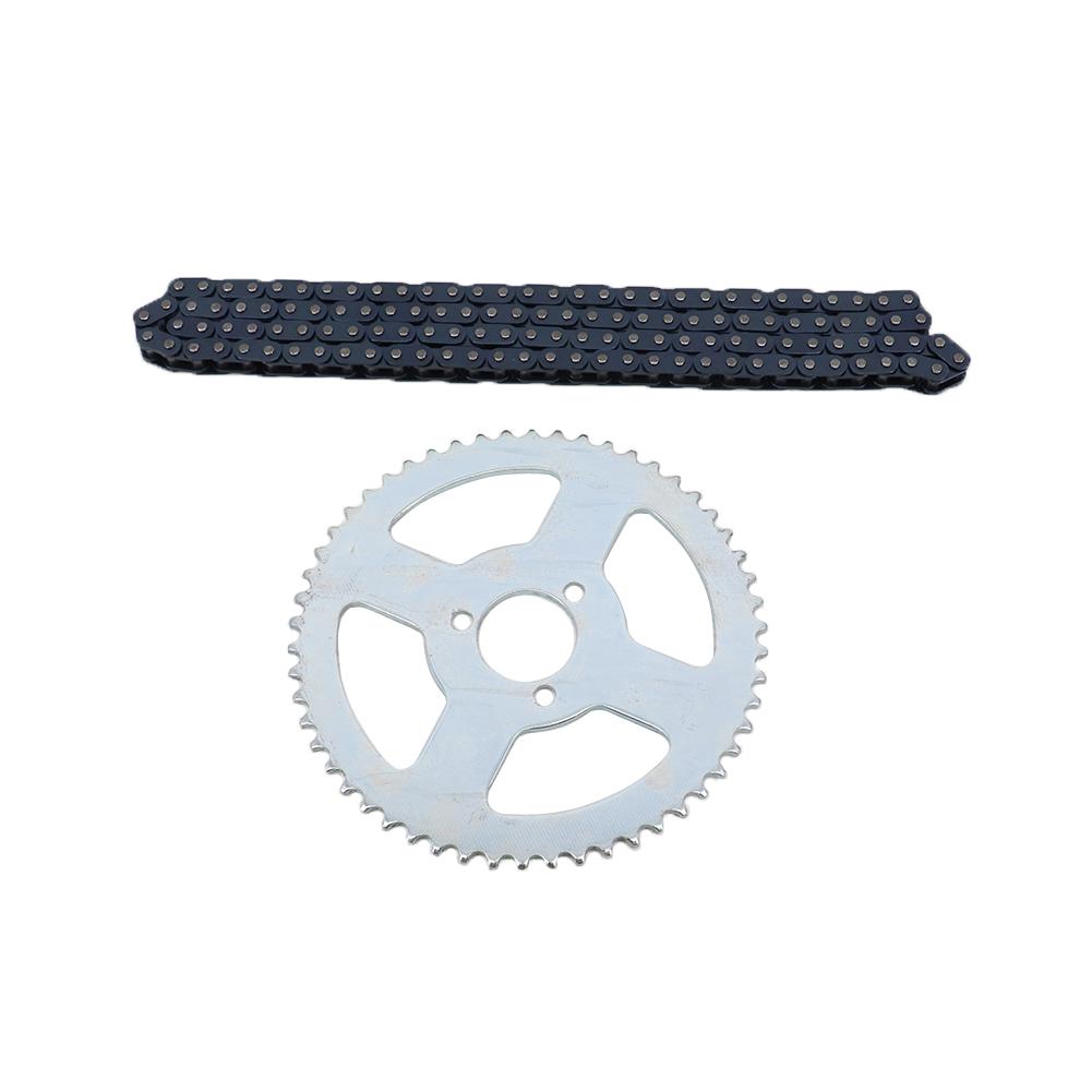 49cc Mini Pocket Bike 108 Links Chain 54T Rear Sprocket & T8F 14T Front Sprocket Pinion Gear For Mini Pocket Motorcycle Kart ATV