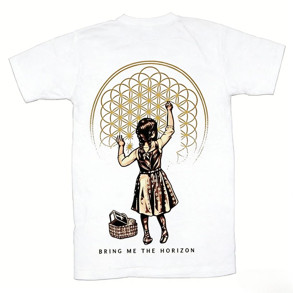 Bring Me The Horizon Zombie Legion Band 3D Retro Mens and Womens Tshirts Street Short Sleeves American Round Neck Mens Wear