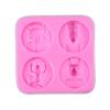 2PCS Egypt Sphinx Pharaoh Silicone Cake Mold Cake Decorating Tools Cookie Chocolate Moulds Fondant Molds