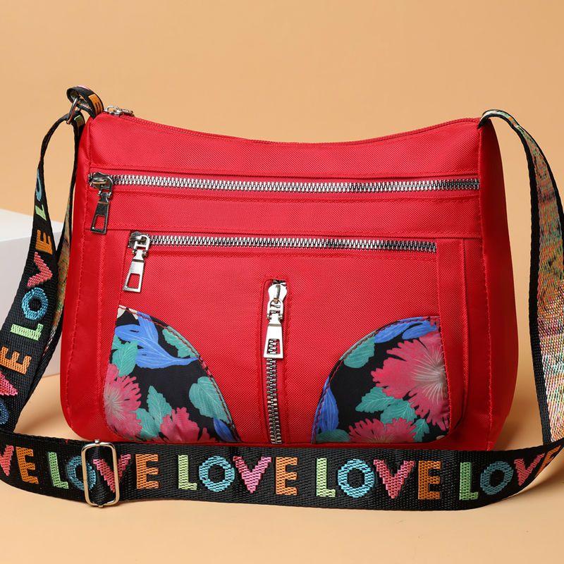 Geantă Crossbody din Nailon Impermeabil Geantă din Pânză Geantă Crossbody cu Un Singur Umăr din Pânză Oxford Geantă de Damă Geantă pentru Mamă