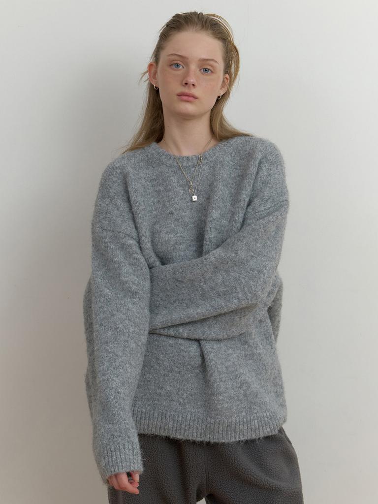 Deomiteun Vert Overfit Knit (Gray)