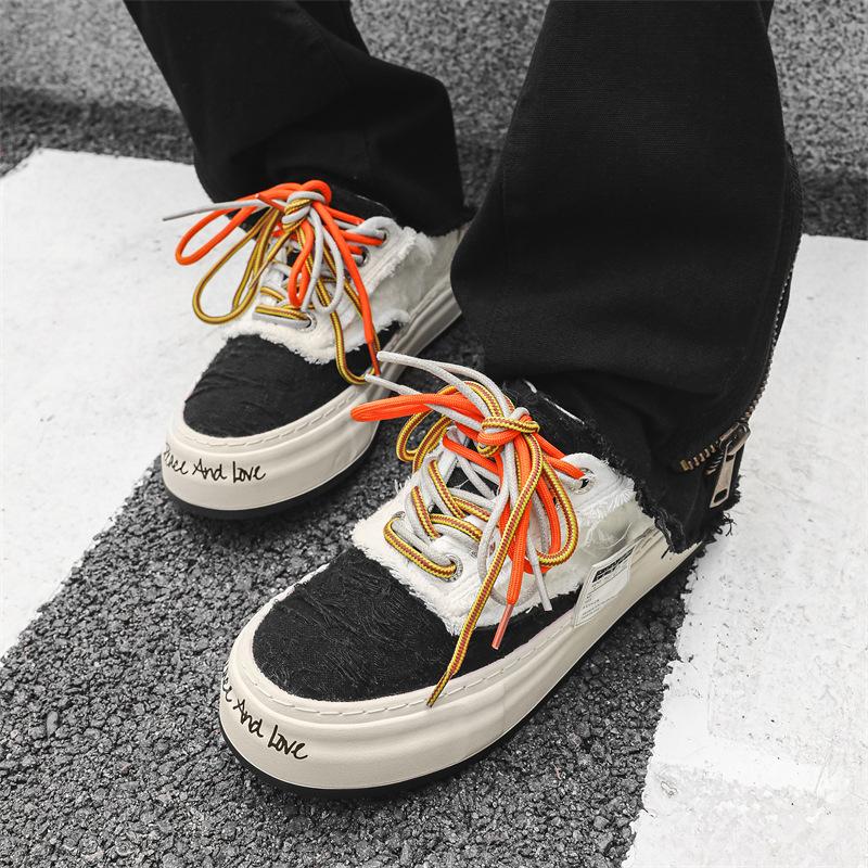 

X258 нишевая популярная мужская обувь Guochao весна-лето универсальная в стиле колледжа повседневная спортивная обувь для пар 35 бежевый