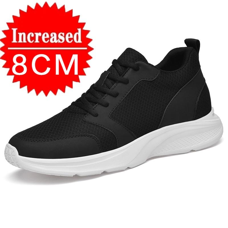 2026 Men Elevator Shoes Invisible Height Increase Sneakers Shoes for Men 4/6/8cm Casual Shoes Men's Lightweight Running Shoes