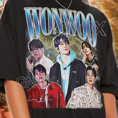 WONWOO SEVENTEEN Idol Shirt, Wonwoo Seventeen Kpop Tshirt, Wonwoo Seventeen Tees, Wonwoo Seventeen Retro 90s Sweater #saf