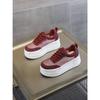 New Mesh Breathable Little White Shoes Women's Thick-soled, Lightweight and Versatile Small Casual Rhinestone Muffin Shoes