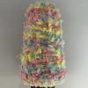 Segment Dyed Fish Tail Popcorn Hand Mixed Thread Yarn, Hand-woven Special DIY Knitting Sweater Special Bag Scarf Knitted Wool