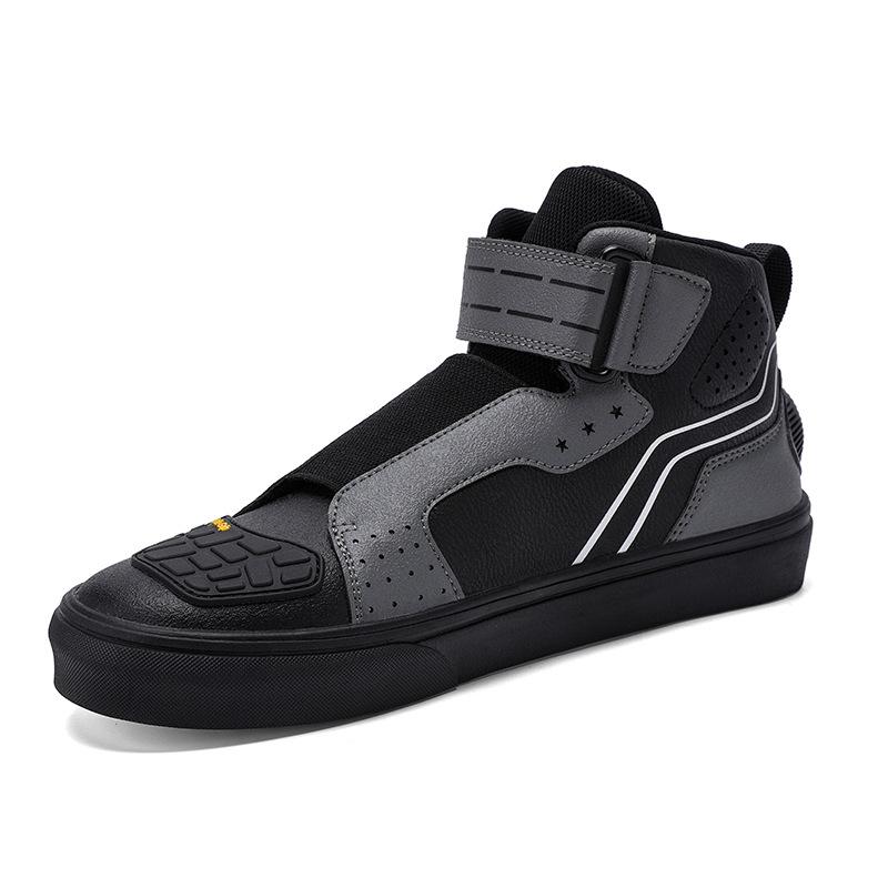 

Мотоциклетная обувь Обувь для сноуборда Мотоциклетная обувь Мужские рыцарские ботинки для бездорожья на все времена года Гоночные ботинки для путешествий на мотоцикле на все времена года 43 серый/чёрный